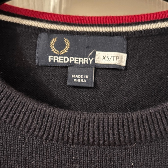 Fred Perry Knit Crewneck - Picture 3 of 5